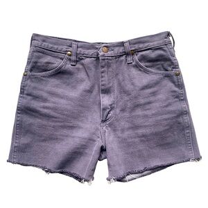 Light Purple Wrangler Jean Shorts